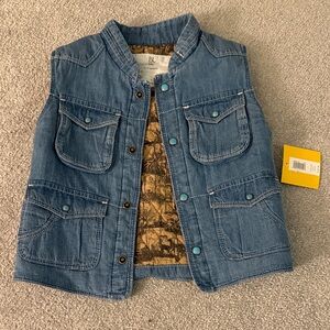 Banana Republic Kids Blue Denim Vest